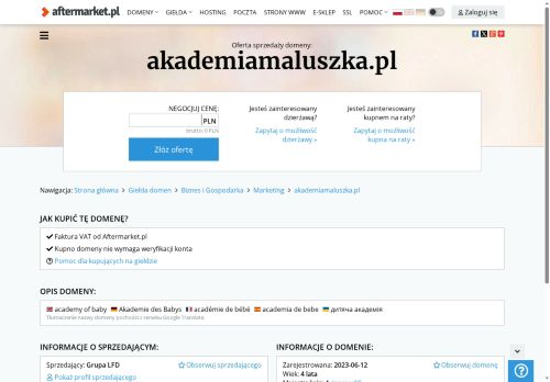 akademiamaluszka.pl