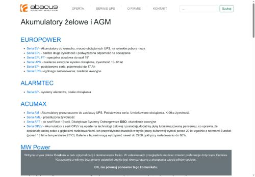 akumulatoryzelowe.pl