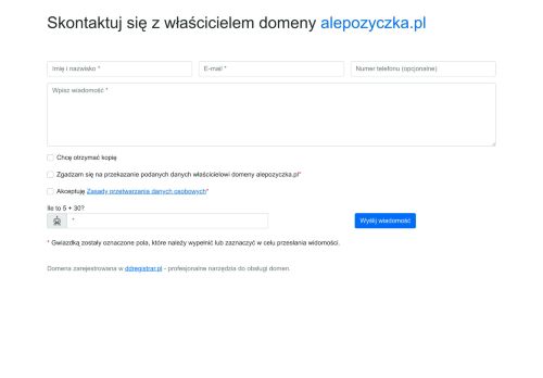 alepozyczka.pl