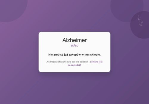 alzheimer-sklep.pl
