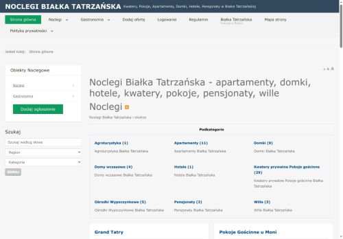 apartamentbialkatatrzanska.pl
