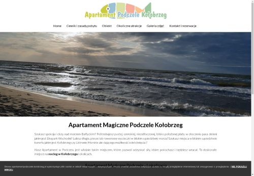apartamentpodczele.kolobrzeg.pl