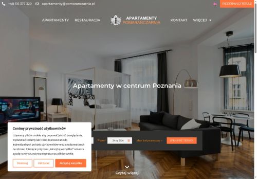 apartamenty-pomaranczarnia.pl