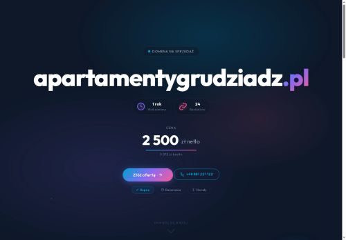 apartamentygrudziadz.pl