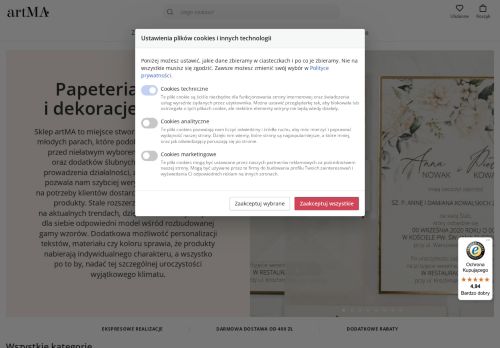 artma-zaproszenia.pl