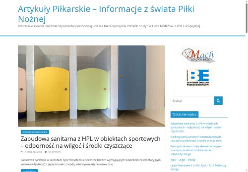 artykulypilkarskie.pl