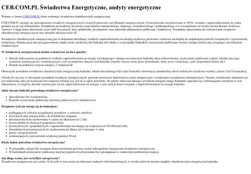 audytorzy-energetyczni.info