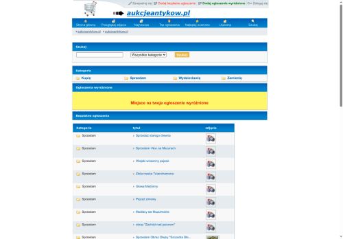 aukcjeantykow.pl