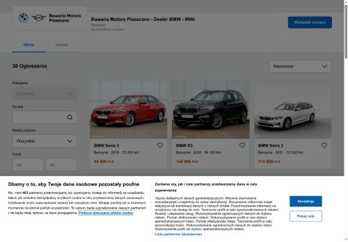 bawariapiaseczno.otomoto.pl