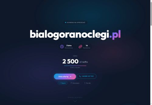 bialogoranoclegi.pl