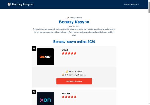 bonusykasyno.pl