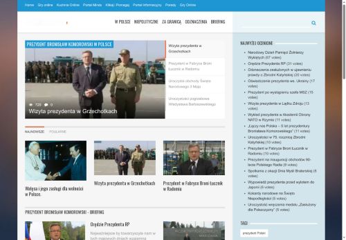 bronislawkomorowski.pl