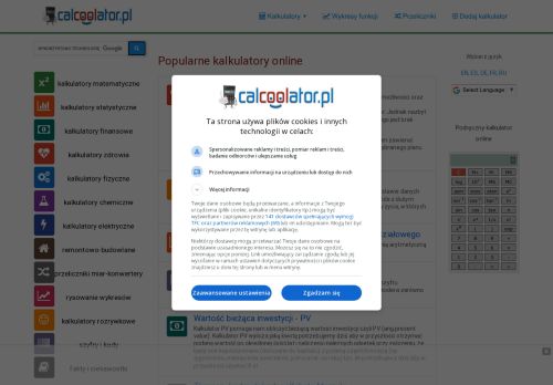 calcoolator.pl