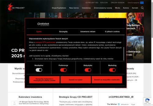 cdprojekt.com
