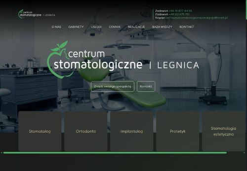 centrumstomatologicznelegnica.pl