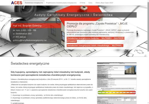 certyfikatorenergetyczny.net