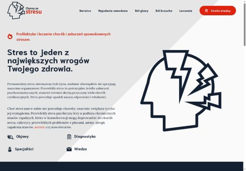 chorzyzestresu.pl
