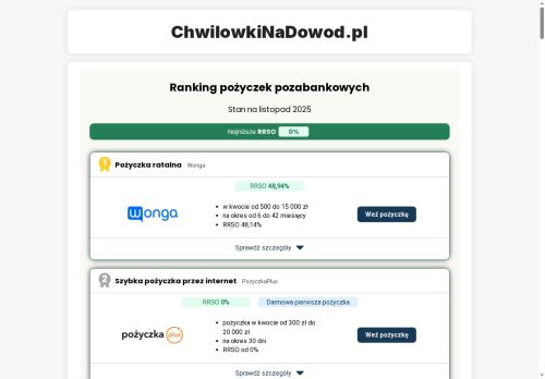 chwilowkinadowod.pl
