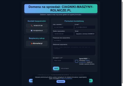 ciagniki-maszyny-rolnicze.pl