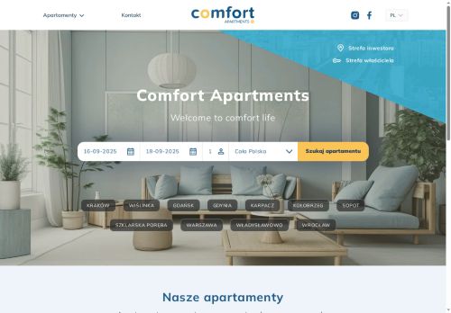 comfortapartments.eu
