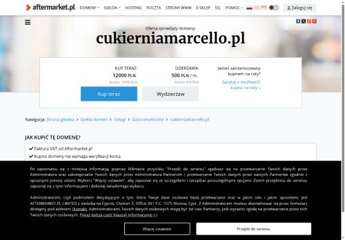 cukierniamarcello.pl