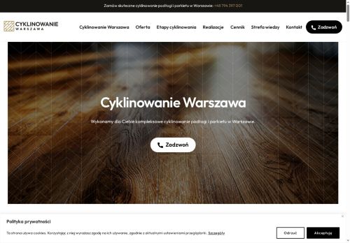 cyklinowanie-warszawa.com