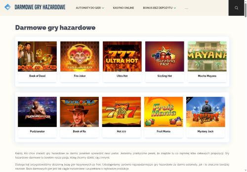 darmowe-gry-hazardowe.pl
