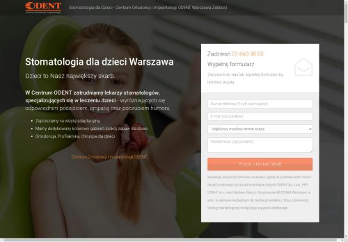 dentystadladzieciwarszawa.pl