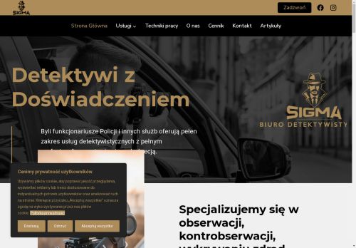 Biuro Detektywa Sigma Olkusz Kraków Katowice