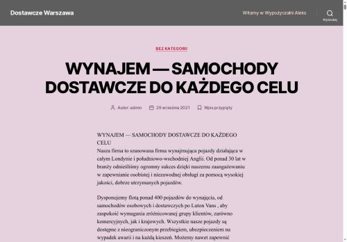 dostawczewarszawa.eu