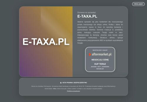 e-taxa.pl