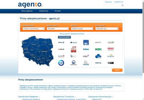 firmy-ubezpieczeniowe.agento.pl