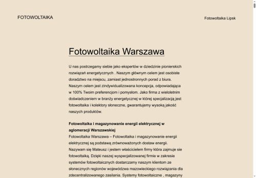 fotowoltaikawarszawa.com