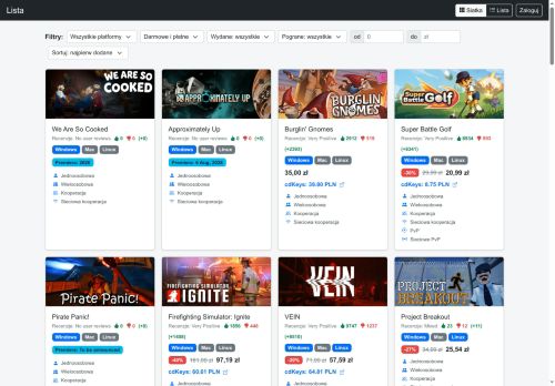 gamelist.pl