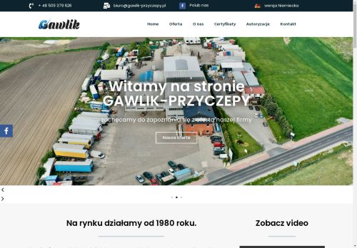 gawlik-przyczepy.pl