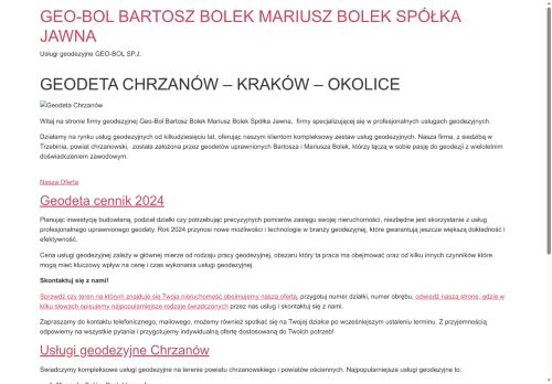 geoboltrzebinia.pl