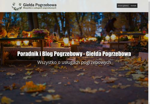 gieldapogrzebowa.pl