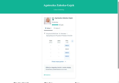ginekologzaleska-gajek.pl