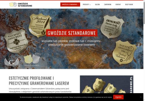 gwozdziesztandarowe.pl