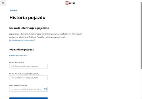 historiapojazdu.gov.pl
