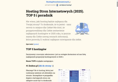 hostingstroninternetowych.pl