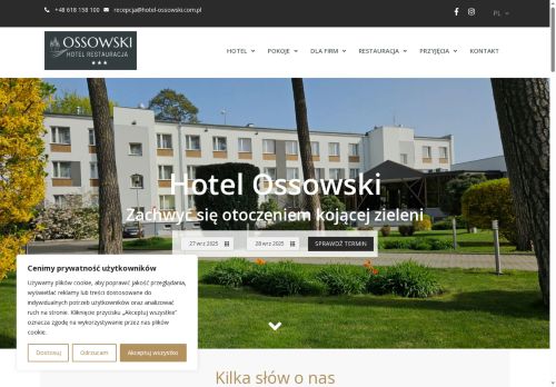 hotel-ossowski.com.pl