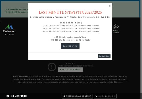 hotelzieleniec.pl