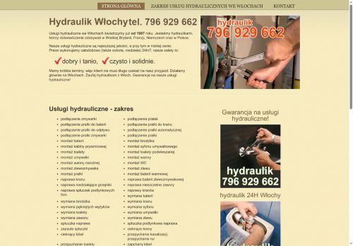 hydraulikwlochy.pl