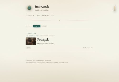 imbryczek.com