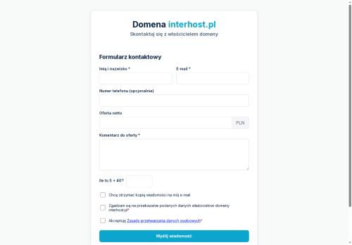 interhost.pl