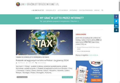 jakwygracwlottoprzezinternet.pl