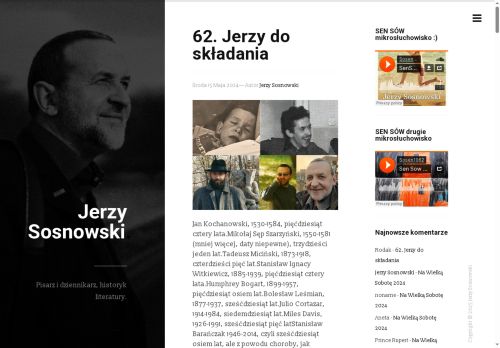 jerzysosnowski.pl