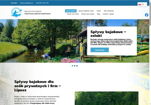 kajaki-domaszk.pl