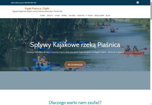 kajakipiasnica.pl